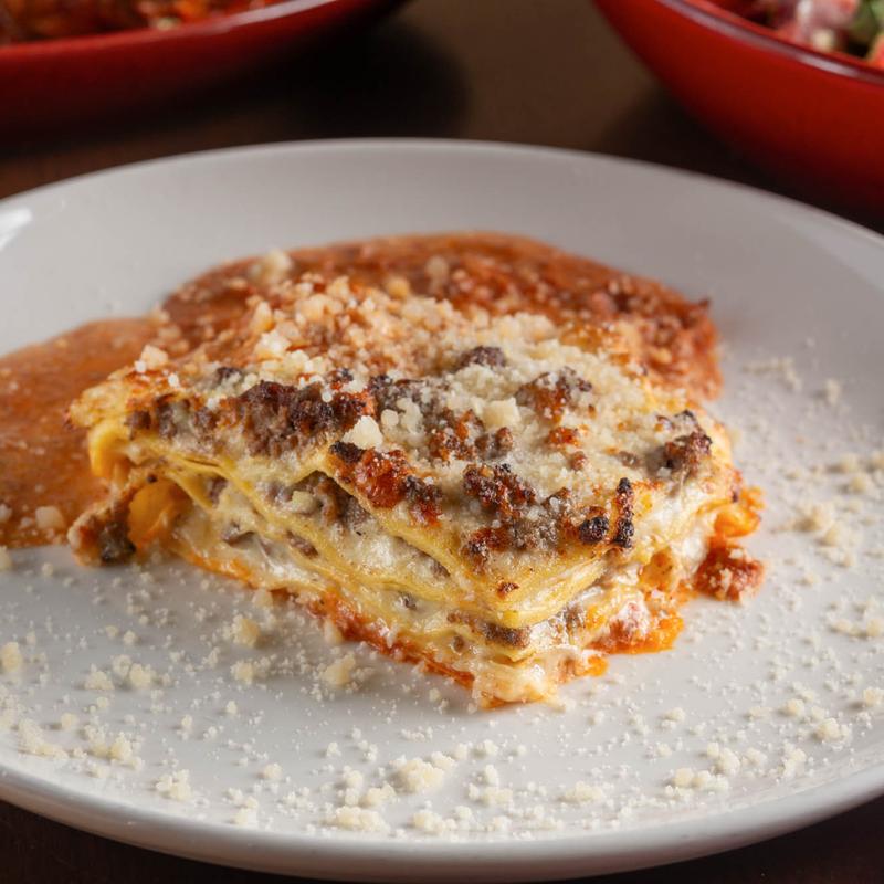 La Lanterna signature dishes LasagnaVeal SaltimboccaGnocchi alla Bava